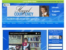 Tablet Screenshot of hazel-courteney.com